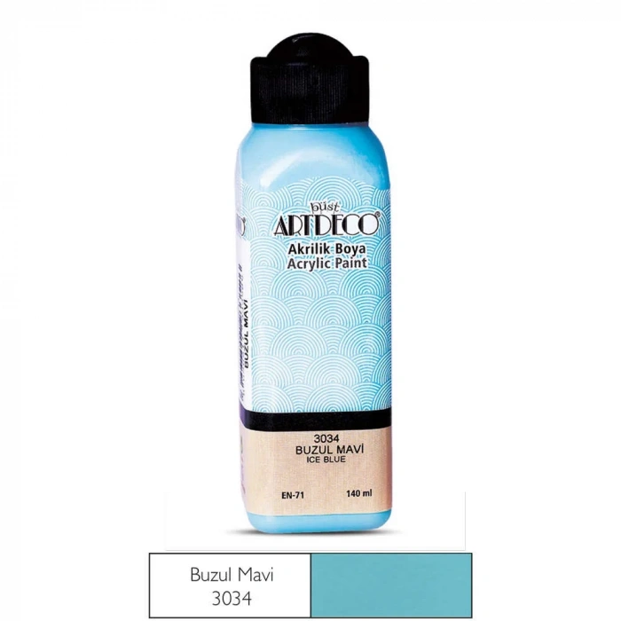 Artdeco Akrilik Boya 140 ml Buzul Mavi