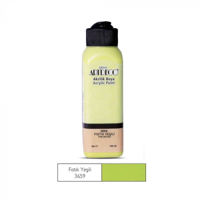 Artdeco Akrilik Boya 140 Ml Fıstık Yeşili