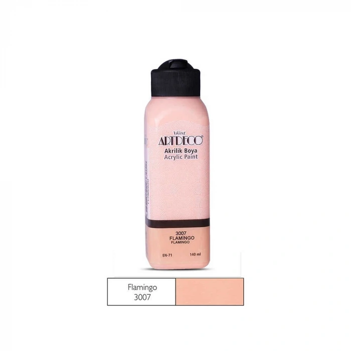 Artdeco Akrilik Boya 140 ml Flamingo