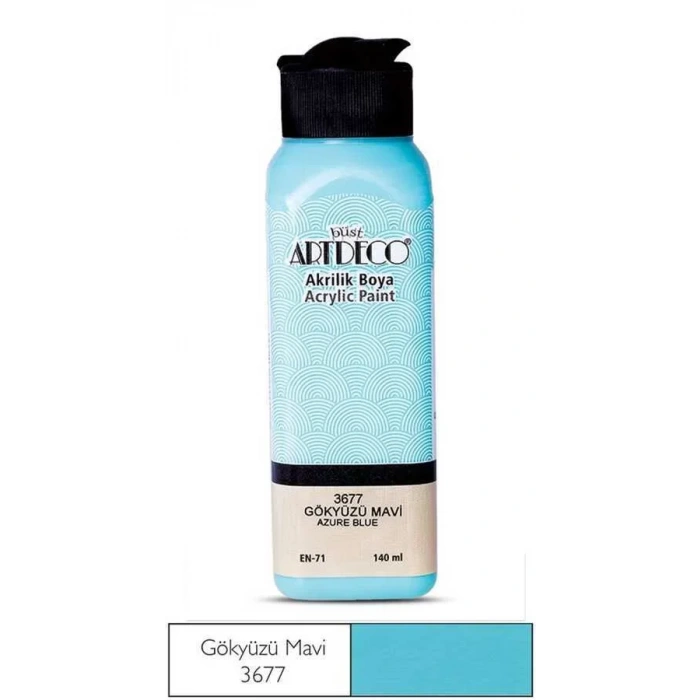 Artdeco Akrilik Boya 140 ml Gökyüzü Mavi