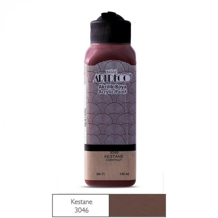Artdeco Akrilik Boya 140 ml Kestane