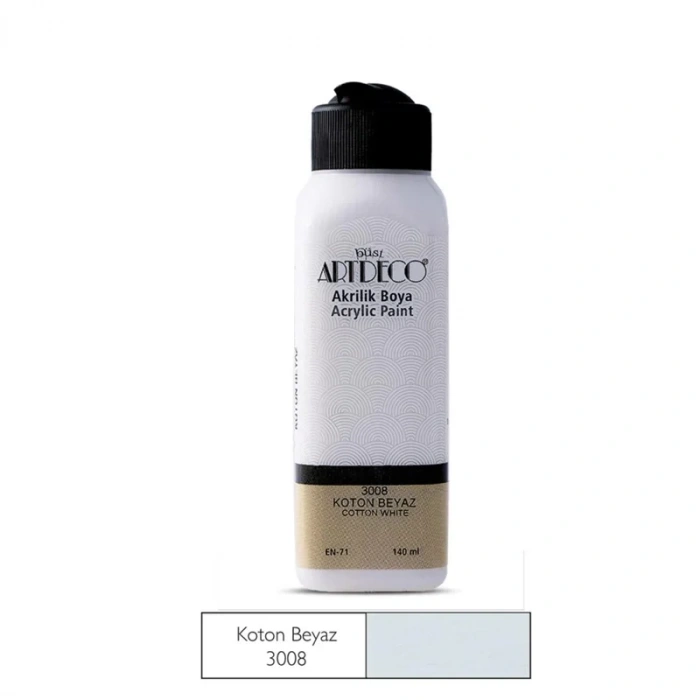 Artdeco Akrilik Boya 140 Ml Koton Beyaz 070r-3008