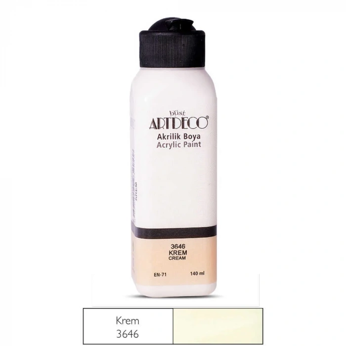 Artdeco Akrilik Boya 140 ml Krem