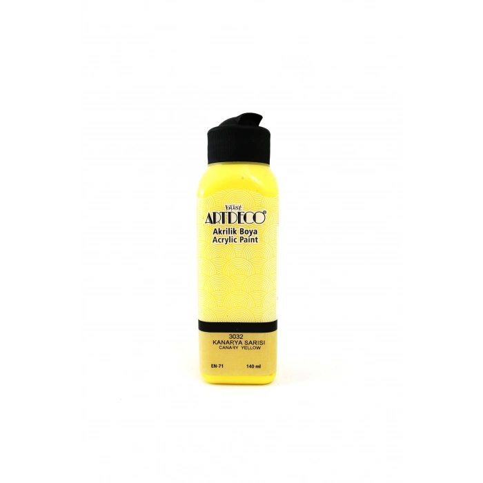 ARTDECO AKRİLİK BOYA 140 ML K.SARISI 070R-3032