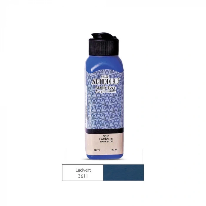 Artdeco Akrilik Boya 140 Ml Lacivert