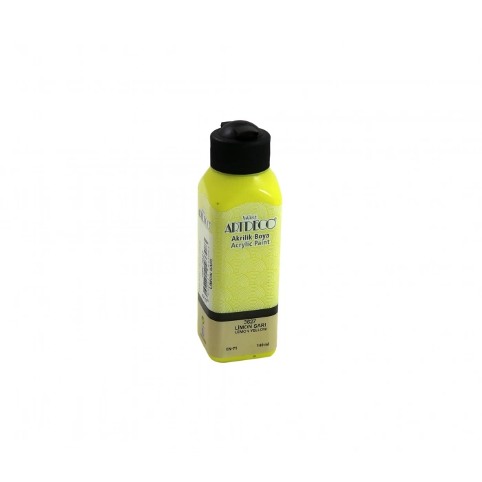 ARTDECO AKRİLİK BOYA 140 ML LİMON SARI 070R-3627