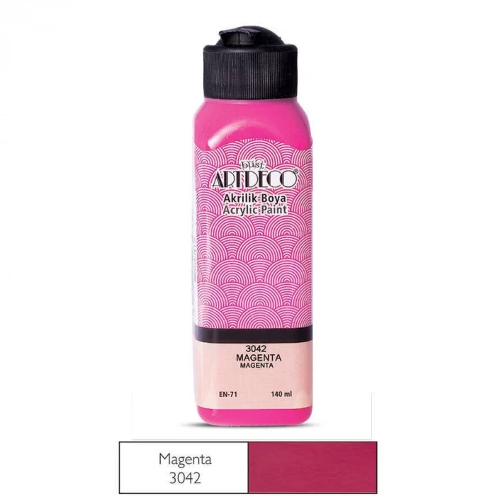 Artdeco Akrilik Boya 140 Ml Magenta