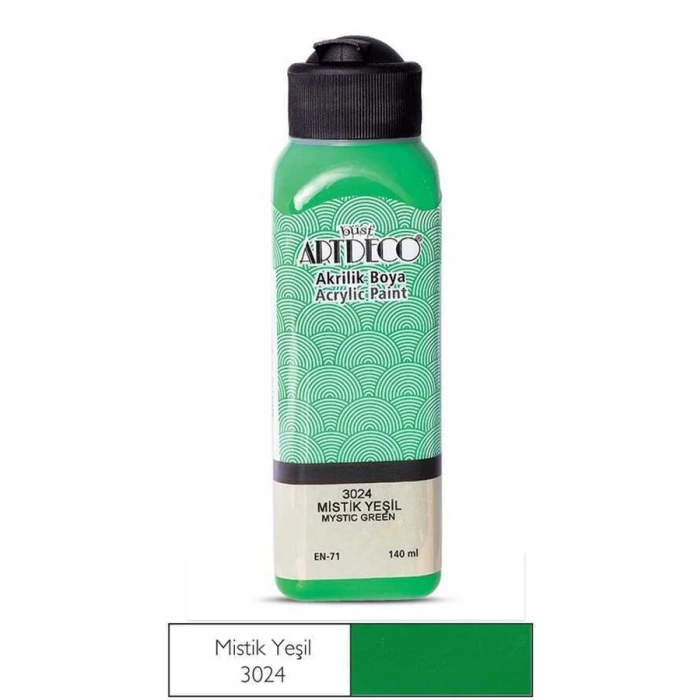 Artdeco Akrilik Boya 140 ml Mistik Yeşili