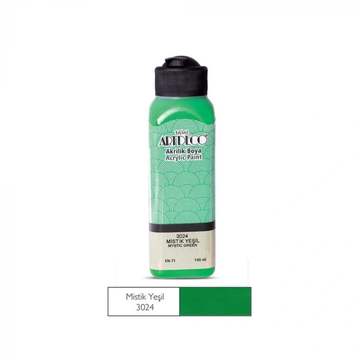 Artdeco Akrilik Boya 140 ml Mistik Yeşili