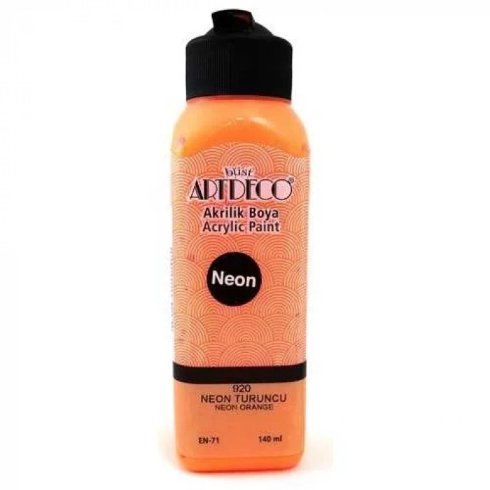 Artdeco Akrilik Boya 140 Ml Neon Turuncu