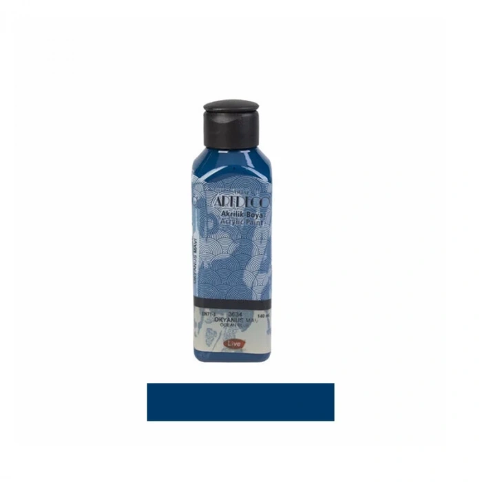 Artdeco Akrilik Boya 140 Ml Okyanus Mavi 070r-3634