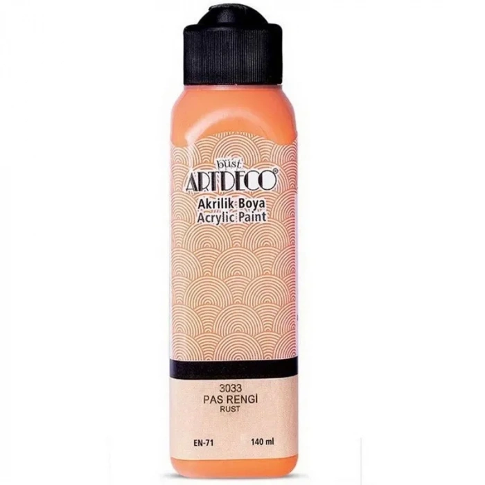 ARTDECO AKRİLİK BOYA 140 ML PAS RENGİ 070R-3033
