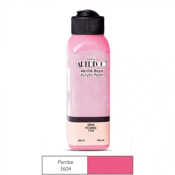 Artdeco Akrilik Boya 140 ml Pembe