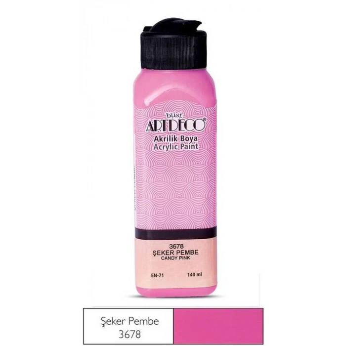 Artdeco Akrilik Boya 140 Ml Şeker Pembe
