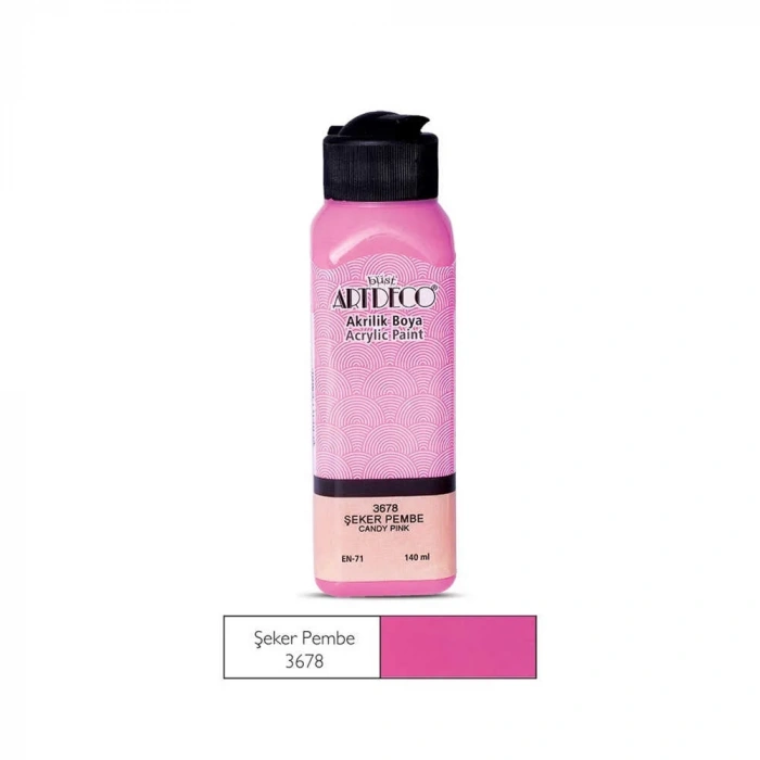 Artdeco Akrilik Boya 140 Ml Şeker Pembe