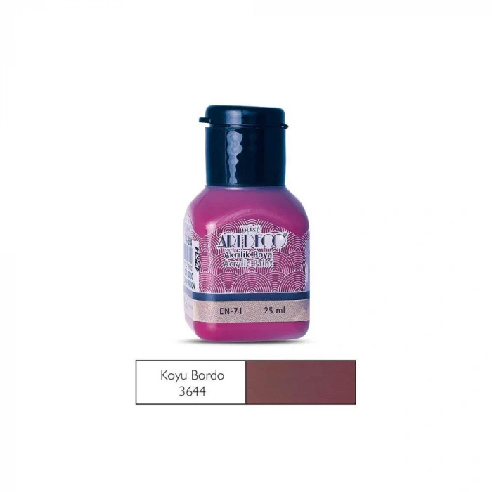 Artdeco Akrilik Boya 25 Ml Koyu Bodro