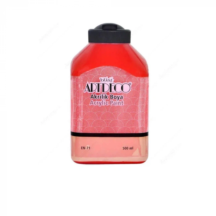 Artdeco Akrilik Boya 500 Ml Kırmızı