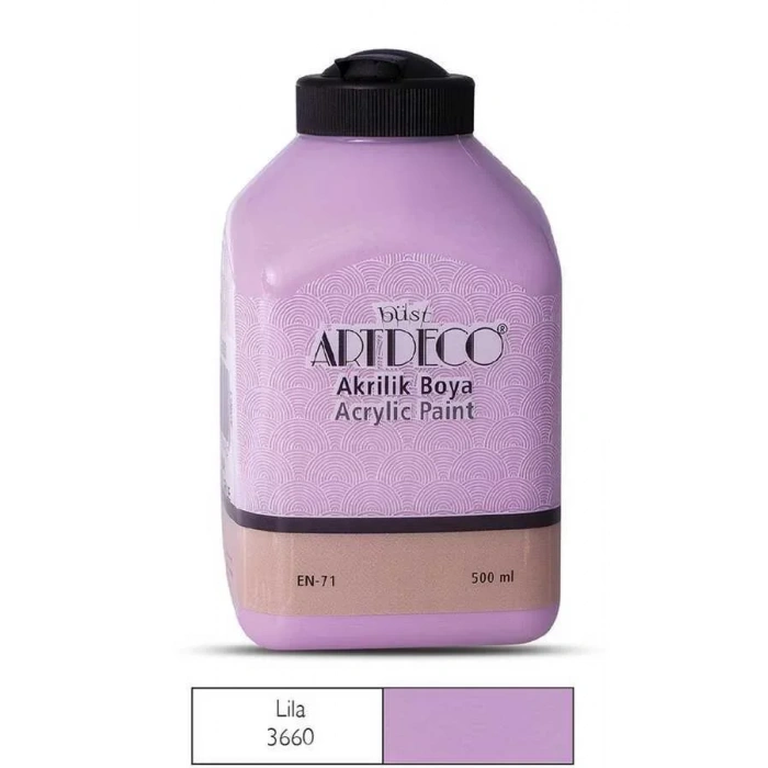 Artdeco Akrilik Boya 500 Ml Lila