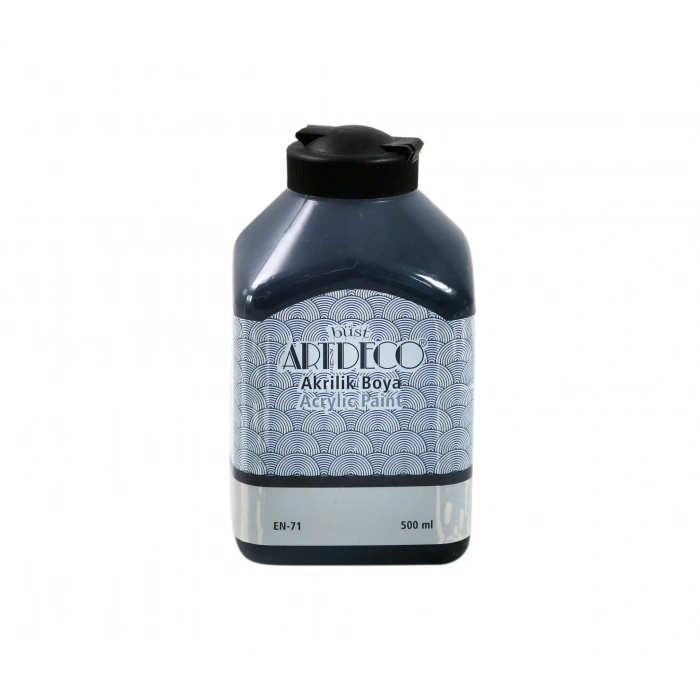 ARTDECO AKRİLİK BOYA 500 ML. SİYAH 070L-3618