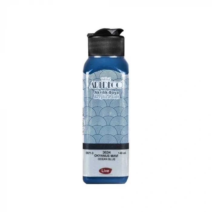 Artdeco Akrilik Boya Okyanus Mavi 140 ml