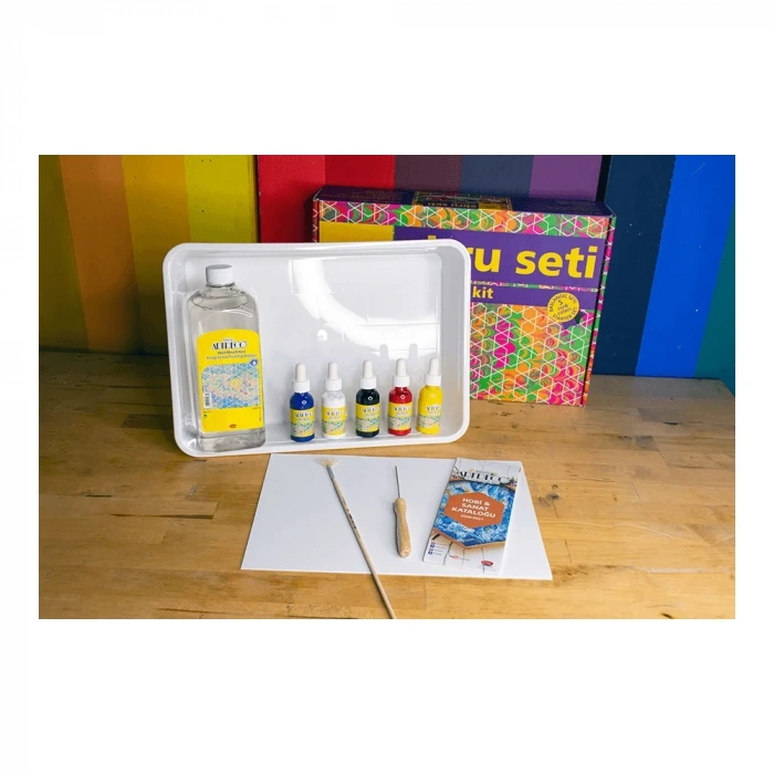 Artdeco Ebru Başlangıç Seti 5 renk Y-016