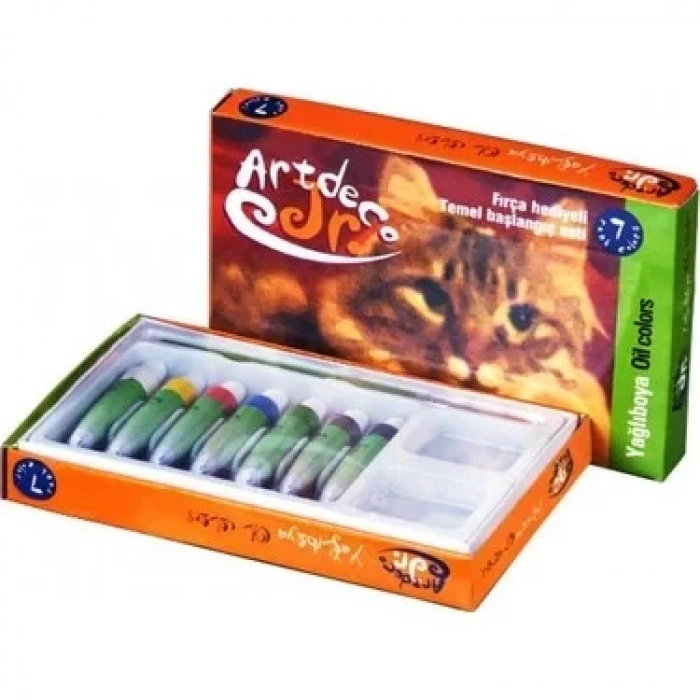 ARTDECO KİDS ARTS YAĞLI BOYA SETİ 7 RENK (S-310-S1)