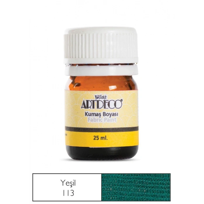 Artdeco Kumaş Boyası 25ml 10 A-113 Yeşil Green