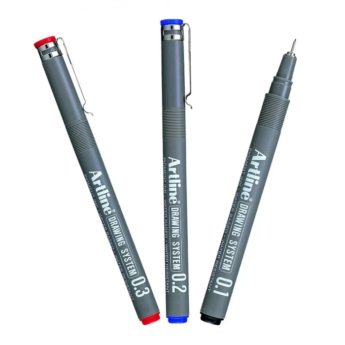 Artlıne 231 Siyah Çizim Kalemi 0.1