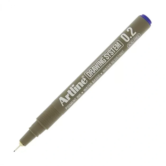 Artline 232 Çizim Kalemi 0.2mm Mavi