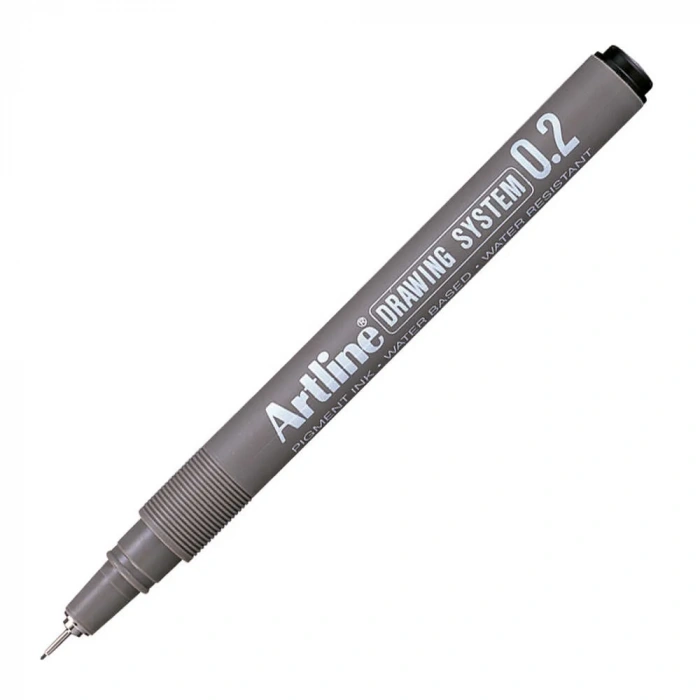 Artline 232 Çizim Kalemi Drawing System 0.2 Mm Siyah