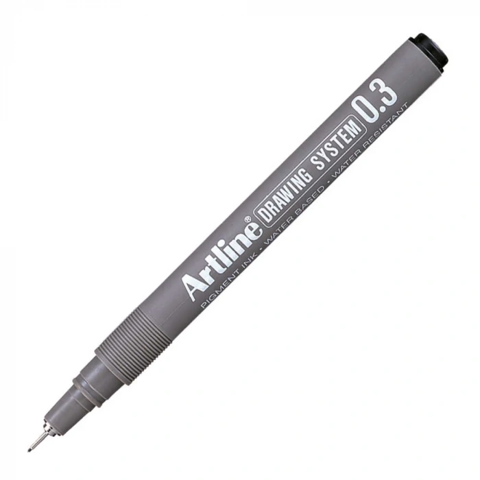Artline 233 Çizim Kalemi Drawing System 0.3 Mm Siyah