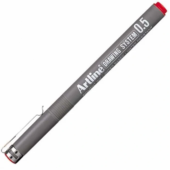 Artline 235 Çizim Kalemi Drawing System 0.5 mm Kırmızı