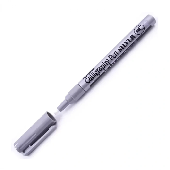 Artline 993xf Kaligrafi Kalemi 2.5mm Gümüş
