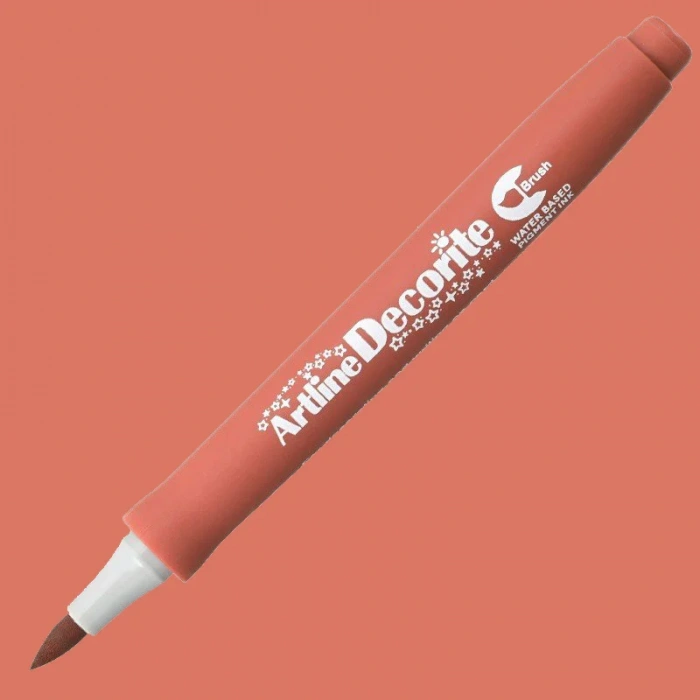 Artline Decorite Brush Marker Brown