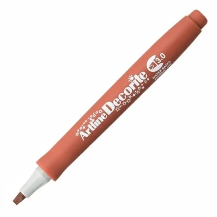 Artline Decorite Marker Kalem Düz Kesik Uç 3.0 Brown