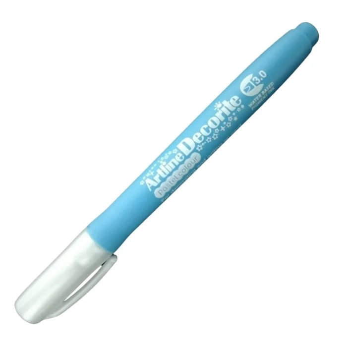 Artline Decorite Marker Kalem Düz Kesik Uç 3.0 Pastel Blue