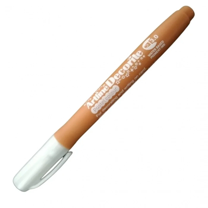 Artline Decorite Marker Kalem Düz Kesik Uç 3.0 Pastel Orange