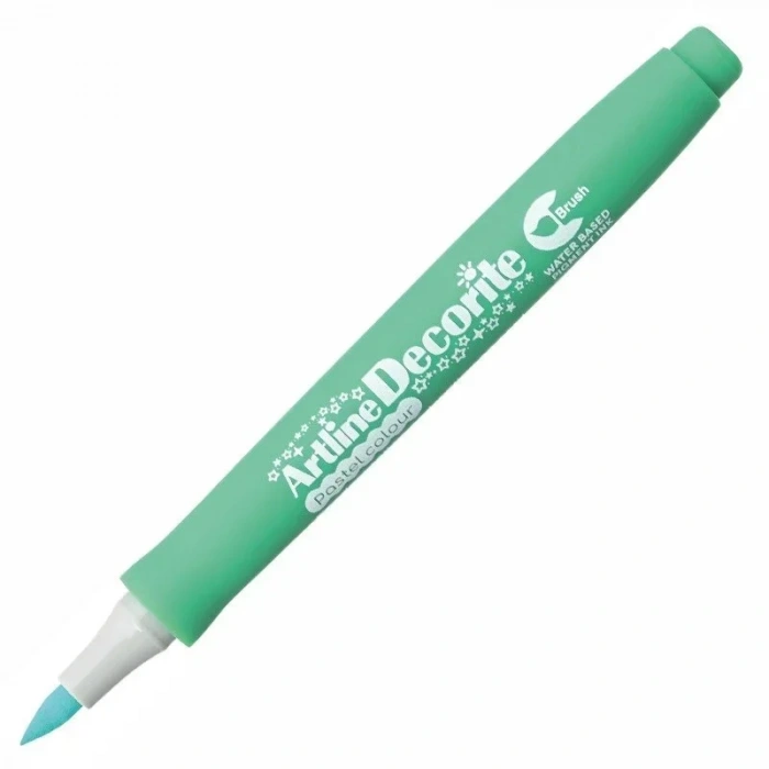 Artline Decorite Marker Kalem Fırça Uçlu Pastel Green