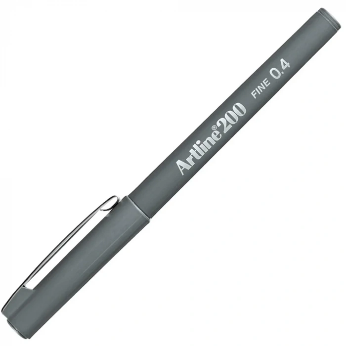 Artline Fineliner 0.4 MM Gri EK-200N