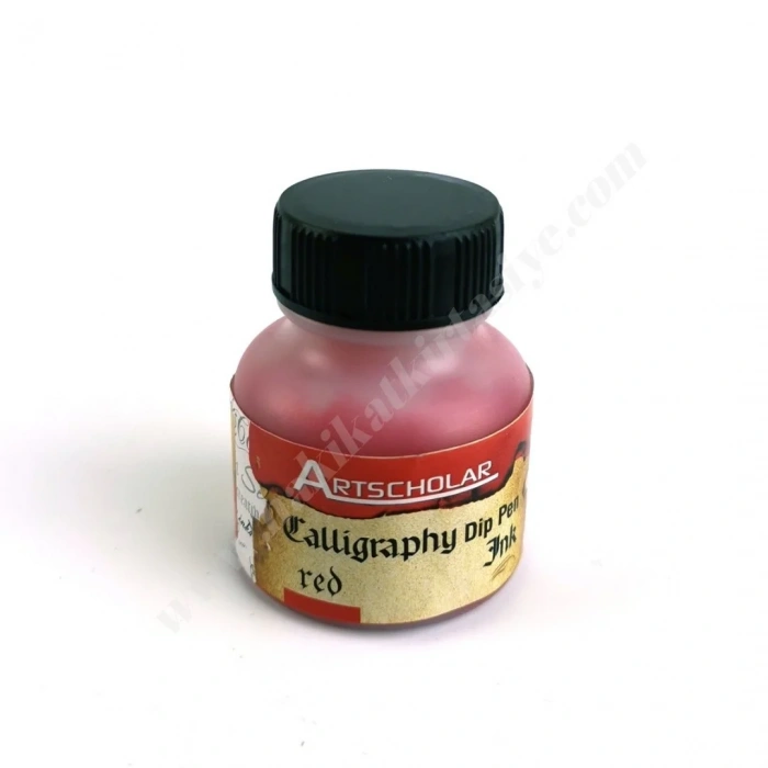 Artscholar Kaligrafi Mürekkebi 30ml Red