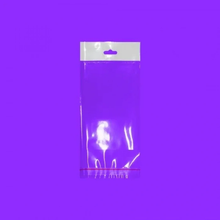 ASKILI ŞEFFAF BANTLI POŞET (11X15+10 CM) 1.000 ADET