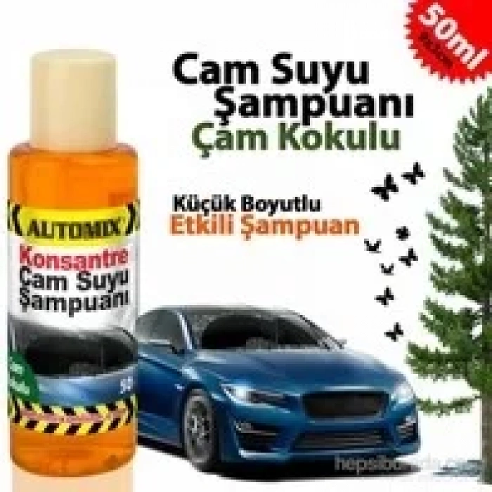 Automix 41227 Oto Cam Suyu Şampuanı Mango 50ml