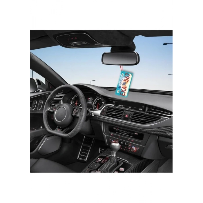 Automix 44624 Ayna Tip Plaka Dekoratif Hava Tazeleyici Araç Kokusu Alaska Okyanus