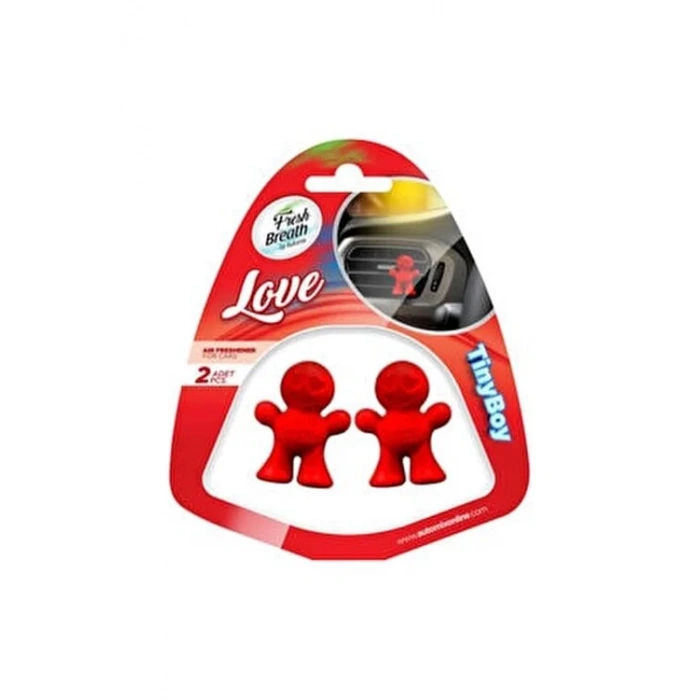 Automix Fresh Breath 44572 Izgara Tip Hava Tazeleyici Araç Kokusu Love 2li Blister