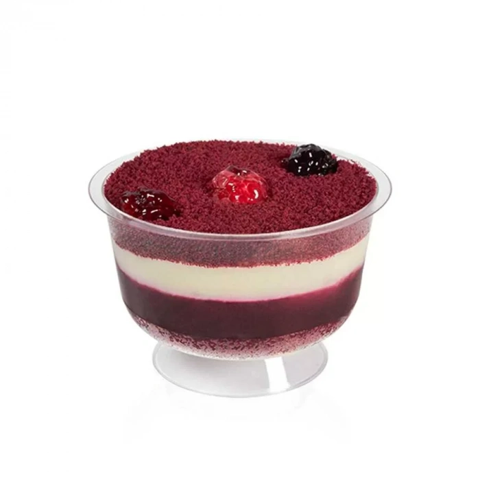 Ayaklı Tatlı Kasesi (şeffaf) 200 Cc - 500 Adet