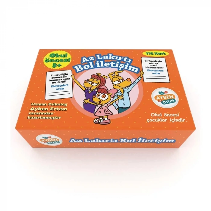 Ayben İle Oyun  Az Lakırtı Bol İletişim Okul Öncesi 3 Yaş+