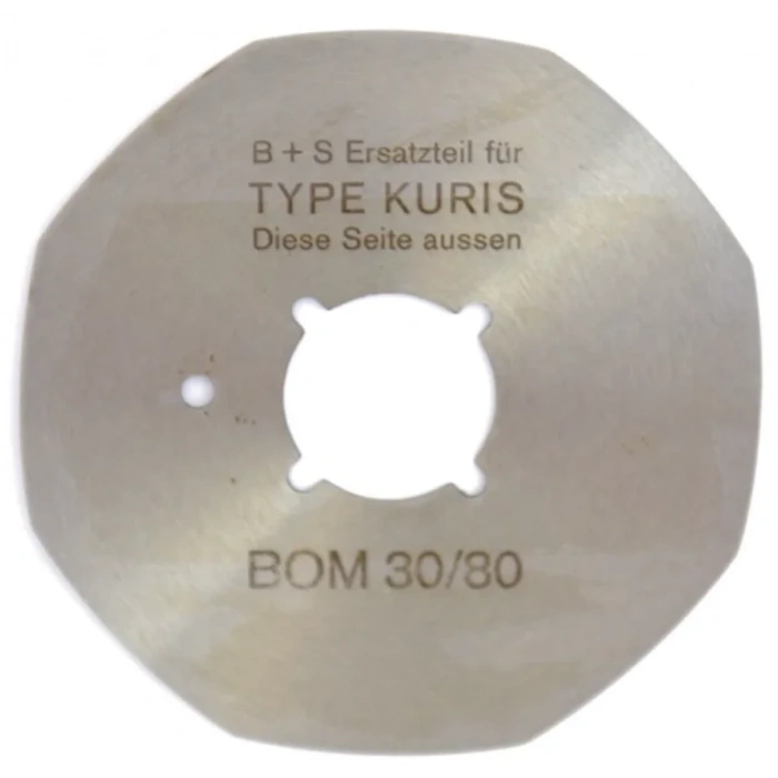 B+s Yuvarlak Kesim Motor 8 Köşe Bıçak / Bom80(8)