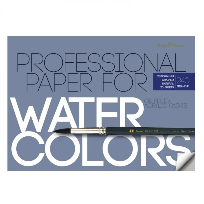 B&v Suluboya  Defteri 240g  (28,3x20,4 Cm) 20 Yaprak