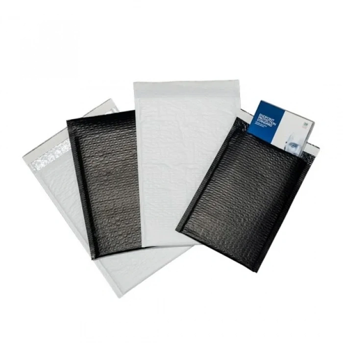 BANTLI BALONLU SİYAH ZARF 35X35 + 5 CM 10 adet