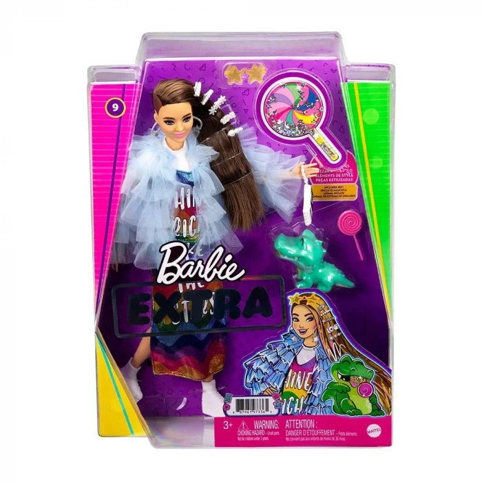 Barbie Extra - Sarı Ceketli Bebek GYJ78